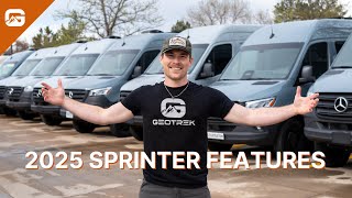 2025 Mercedes-Benz Sprinter | Full Walkthrough of Features & New Updates with Geotrek Vans