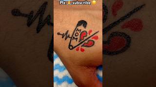 Mom Tattoo Design ❤✨ #tattoo #tattoofun #art #tattooart #drawing #mom #tattooartist