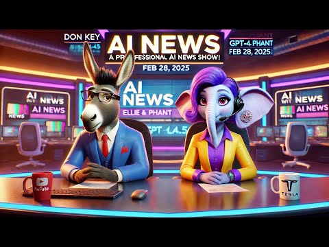 World AI News for February 28 2025 OpenAIs GPT 4.5 release to fully autonomous Tesla cars