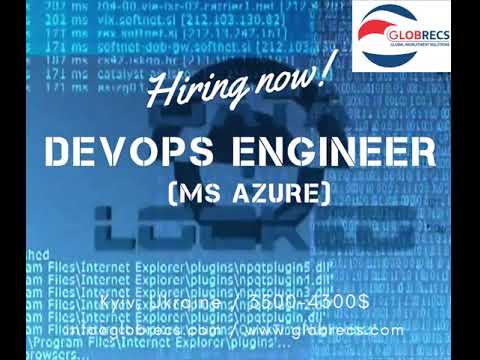 Hiring now! DevOps Engineer (Ms. Azure). GLOBRECS | Global Recruitment Solutions