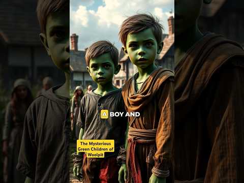 The Mysterious Green Children of Woolpit #history #fascinatingstories #funfacts