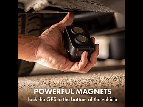 GPS Tracker for Vehicles - Weatherproof Magnetic Car Tracker Device  Tracking Device for Cars Hidden