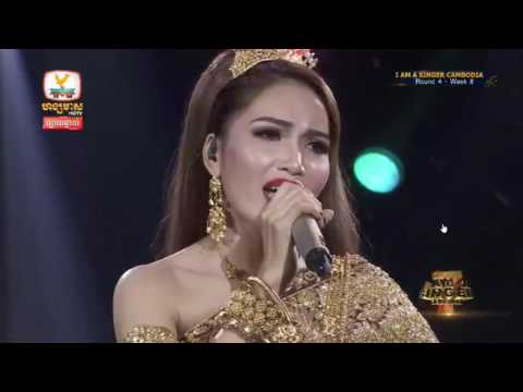 I am a singer Cambodia, Hang Meas HDTV- Round 4 - Week8 - Porn Sreykhuoch, 10 September 2016