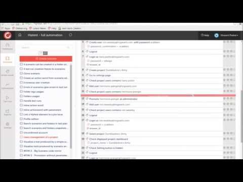 Quick overview of the automation process with Hiptest publisher
