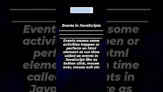 "JavaScript Events Explained | Handle Clicks, Mouse Actions & More!"