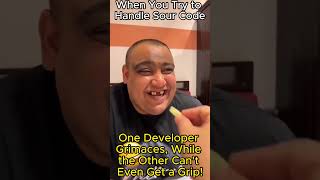 When You Try to Handle Sour Code #debug #codedebugging #coding #funny