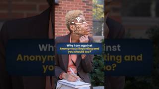why am I against anonymous reporting and you should be too #shorts #dcflawyer
