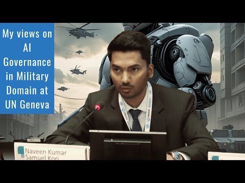 My views on AI Governance in Security and Defence | UNIDIR AISE25 | United Nations Geneva