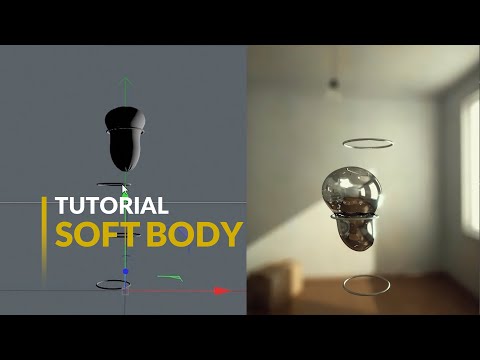 Cinema 4D Tutorial -  Soft Body Dynamics Tutorial