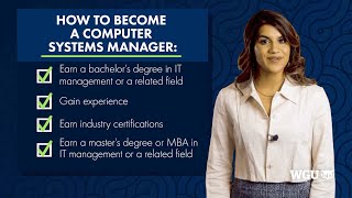 How to Become a Computer Systems Manager
