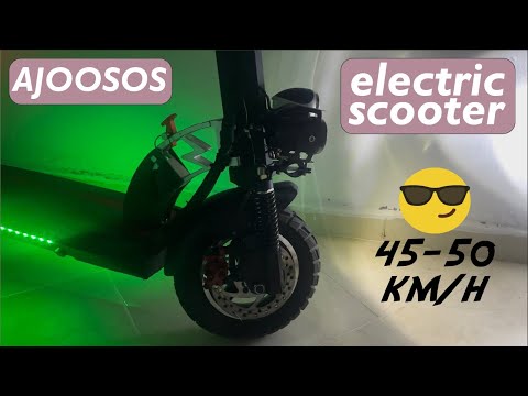 تجربة AJOOSOS electric scooter 48V | الثمن ديالها ف السوق