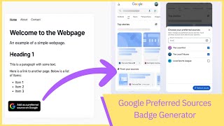 How to Add Google Preferred Sources Badge No Code Guide