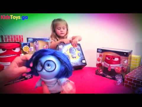 Disney Inside Out Sadness Emotion Talking Toy Unboxing New Pixar Ptu Song For Kids