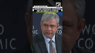 IT Minister Ashwini Vaishnaw at Davos counters IMF Chief for calling India a second-tier AI power