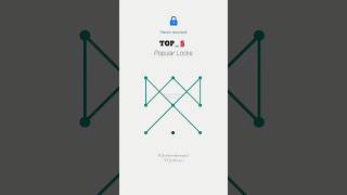 Top 5 Popular Patterns Lock 🔐 #techvasi #pattern #shorts