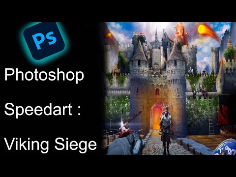 Photoshop Speedart : Viking Siege