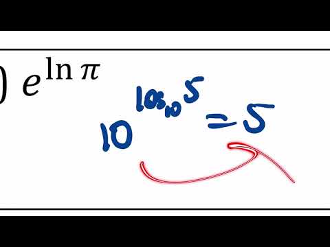 Logarithms and Exponentials Review