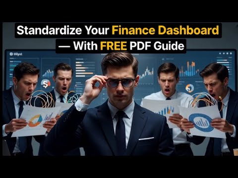 The Ultimate Finance Dashboard Framework | Free 14-Page PDF Guide by HiLyst