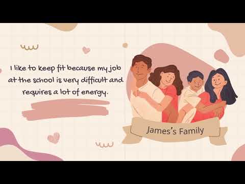 Story 29: James's Family - Learning Basic English Stories with #GinheoSchool