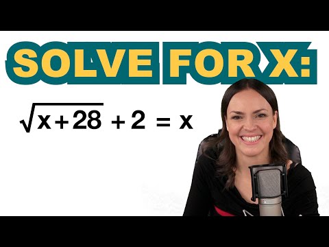 Can you solve THIS equation? – Domain and Solution Set