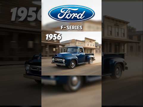 Ford F-Series Evolution (1948-Present)