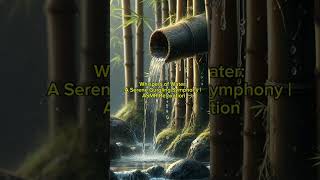 Whispers of Water: A Serene Gurgling Symphony | ASMR Relaxation