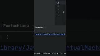 ForEach Loop Java Tip #java #javatutorial #javatraining #javaforbeginners