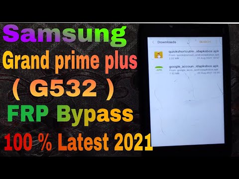 Samsung Grand prime plus ( G532F ) FRP Bypass latest 2022 | Google account Bypass without pc