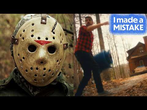 I explain all 12 Friday the 13th movies while hunted at a teen camp