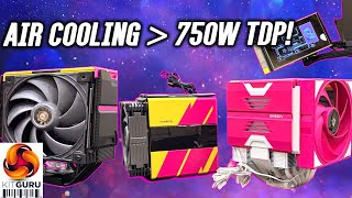 750W CPU Air Cooling and LCD AIOs – SUDOKOO @ CES 2026