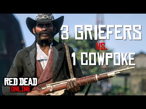 A posse of 3 griefed everyone out of Valentine, but then this happened...