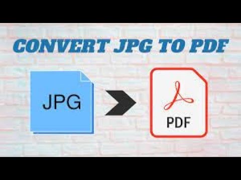 Convert jpg to pdf