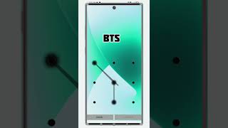 unique pattern lock mobile BTS 📲 #lock #pattern #shorts #bts