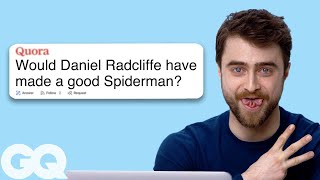 Daniel Radcliffe Replies to Fans on the Internet | Actually Me | GQ