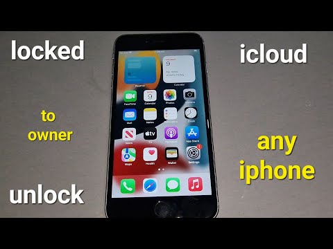 iCloud Locked to Owner Unlock any iPhone 6s without Password✔️