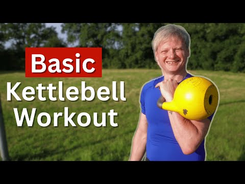 20 Min Easy Kettlebell Workout for Beginners | +advanced Variations