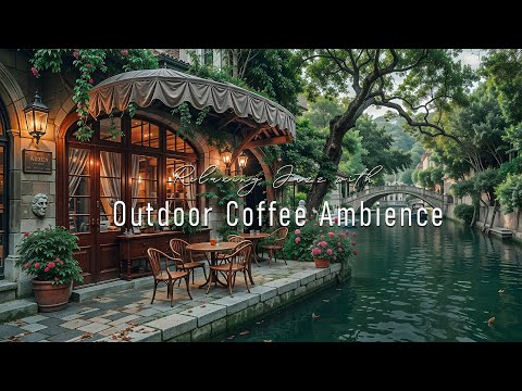Forest Cafe Jazz Music | Relaxing Jazz Melody In Forest Ambience, Nature Therapy For Positive Moods