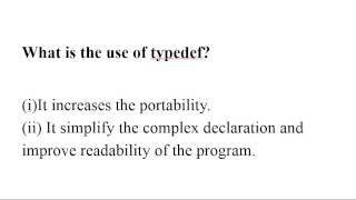 Best Collection of C Interview Questions  Q no 89