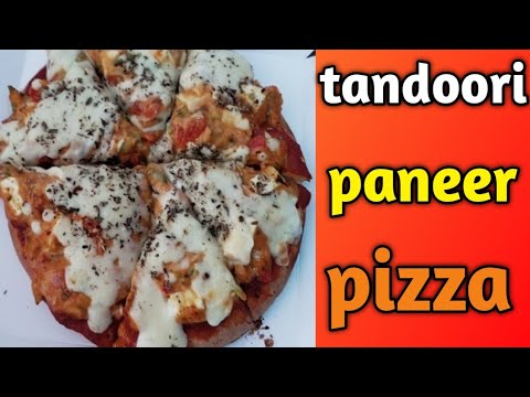 how to make tandoori paneer Pizza | तंदूरी पनीर पिज़्ज़ा कैसे बनाते हैं | food tech manish