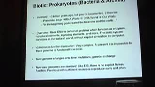 Chuck Lewin gives a history and overview of evolutionary computation
