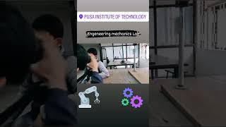 Pusa institute of technology| Engineering mechanics Lab