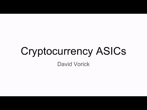 ASIC design for mining - David Vorrick
