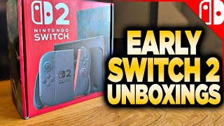 Nintendo Switch 2 Early Unboxings