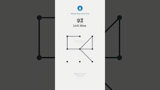 9.K Pattern Lock Design 😊 #shorts #pattern #lockideas #techvasi