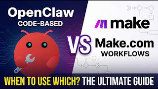OpenClaw vs Make.com When to use WORKFLOWS and When to use OpenClaw