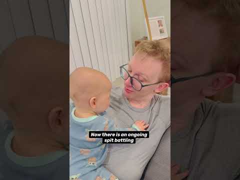 Baby blowing raspberry #baby #funny #parenting #goofy