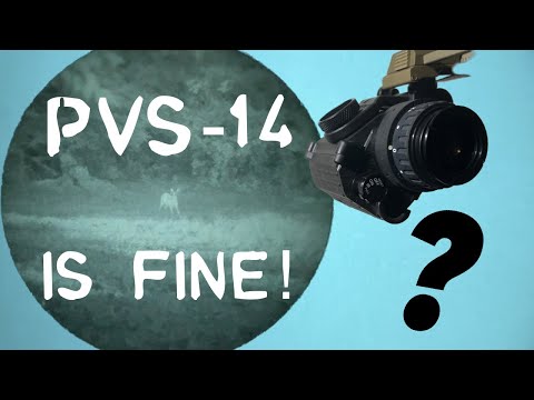 PVS-14 as A Handheld Monocular... Worth it? NIGHT VISION POV