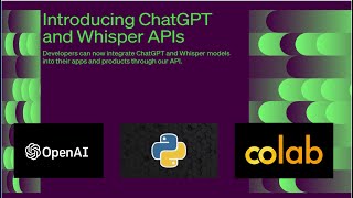 Chat GPT API quick start guide