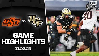 Oklahoma State vs. UCF Game Highlights | 2025 Big 12 Football
