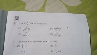 CBSE board math standard paper 2020 to 2023 answer key